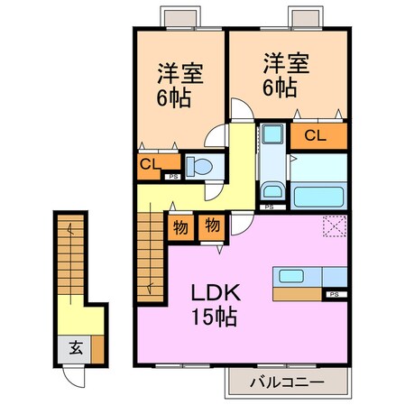 アイリの物件間取画像